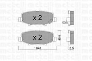 Тормозные колодки для моделей: DODGE (NITRO), JEEP (WRANGLER,CHEROKEE)