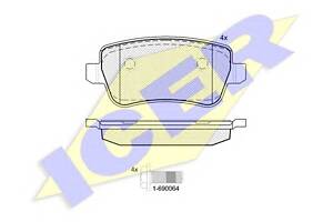 Тормозные колодки для моделей: FIAT (CROMA)