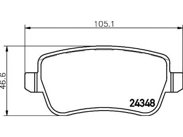 Тормозные колодки для моделей: FIAT (CROMA)