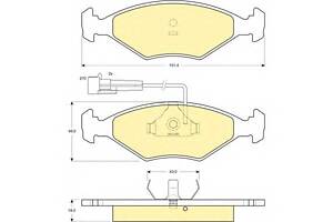 Тормозные колодки для моделей: FIAT (FIORINO, FIORINO,FIORINO,ELBA)
