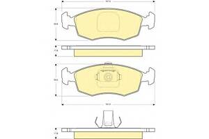 Тормозные колодки для моделей: FIAT (PALIO, DOBLO,DOBLO)