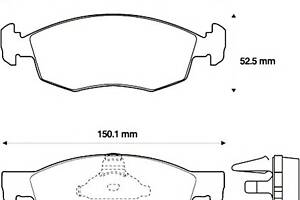 Гальмівні колодки для моделей: FIAT (PALIO, PALIO, STRADA, PUNTO, SIENA, DOBLO, DOBLO, LINEA, SIENA)