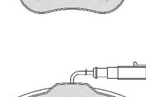 Тормозные колодки для моделей: FIAT (PANDA, 500,PANDA,500), FORD (KA)