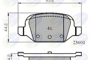 Тормозные колодки для моделей: FIAT (PUNTO, PANDA,IDEA,500,PANDA,500), LANCIA (YPSILON,MUSA)