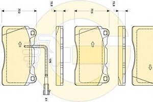 Тормозные колодки для моделей: FIAT (PUNTO, PUNTO,PUNTO,PUNTO)