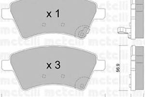 Гальмівні колодки для моделей: FIAT (SEDICI), SUZUKI (SX4, SX4, SX4)