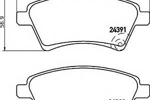 Тормозные колодки для моделей: FIAT (SEDICI), SUZUKI (SX4)