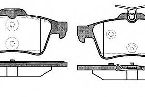 Тормозные колодки для моделей: FORD (C-MAX, GRAND-C-MAX,FOCUS,FOCUS,FOCUS), PEUGEOT (508,508), RENAULT (LATITUDE)