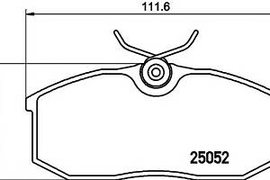 Тормозные колодки для моделей: FORD (COURIER)