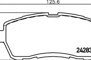 Колодки гальмівні для моделей: FORD (FIESTA, FIESTA, FIESTA, FIESTA), FORD AUSTRALIA (FIESTA, FIESTA, FIESTA)