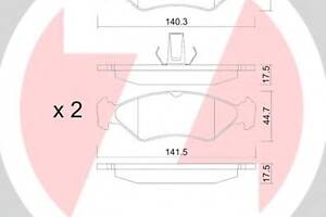 Тормозные колодки для моделей: FORD (FIESTA, FIESTA,FIESTA,KA,FIESTA,FIESTA,FIESTA), MAZDA (121)