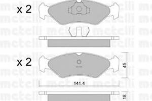 Тормозные колодки для моделей: FORD (FIESTA, FIESTA,FIESTA)