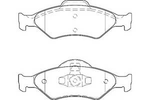 Тормозные колодки для моделей: FORD (FIESTA, FIESTA,KA,FIESTA,COURIER,KA), FORD AUSTRALIA (KA)