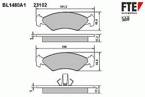 Тормозные колодки для моделей: FORD (FIESTA, FIESTA,KA,FIESTA,FIESTA), MAZDA (121)