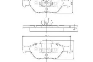 Тормозные колодки для моделей: FORD (FIESTA, FIESTA,KA,PUMA,FIESTA,FIESTA,FUSION,STREET,FIESTA), MAZDA (2)