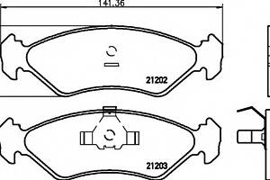 Гальмівні колодки для моделей: FORD (FIESTA, FIESTA, KA)