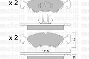 Тормозные колодки для моделей: FORD (FIESTA, FIESTA,PUMA,FIESTA,COURIER), MAZDA (121)