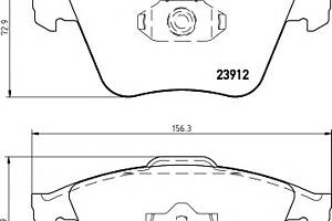 Тормозные колодки для моделей: FORD (FOCUS), FORD AUSTRALIA (FOCUS,FOCUS), MAZDA (3,3,3), SAAB (9-3,9-3,9-3,9-3X), VOL