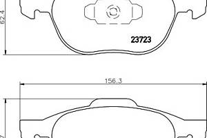 Тормозные колодки для моделей: FORD (FOCUS, FOCUS,FOCUS,FOCUS,FOCUS,C-MAX,KUGA,C-MAX,GRAND-C-MAX,FOCUS,FOCUS,FOCUS,KUGA