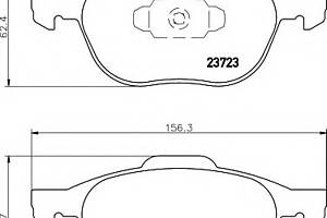 Гальмівні колодки для моделей: FORD