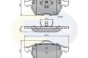 Тормозные колодки для моделей: FORD (GALAXY), SEAT (ALHAMBRA), VOLKSWAGEN (SHARAN)