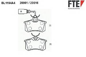 Тормозные колодки для моделей: FORD (GALAXY), SEAT (ALHAMBRA), VOLKSWAGEN (SHARAN)