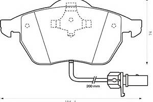 Тормозные колодки для моделей: FORD (GALAXY), SEAT (ALHAMBRA), VOLKSWAGEN (SHARAN)