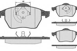 Колодки гальмівні для моделей: FORD (GALAXY), SEAT (ALHAMBRA), VOLKSWAGEN (TARO, PASSAT, GOLF, SHARAN)