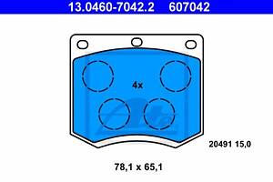 Тормозные колодки для моделей: FORD (GRANADA, ESCORT,TAUNUS,TAUNUS,TAUNUS,TAUNUS,CAPRI,CAPRI,GRANADA,GRANADA,ESCORT,TAU