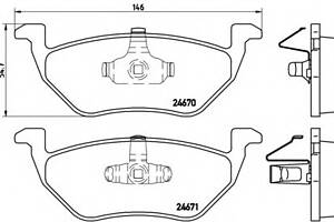 Колодки гальмівні для моделей: FORD (MAVERICK), FORD AUSTRALIA (ESCAPE), FORD USA (ESCAPE), MAZDA (TRIBUTE)