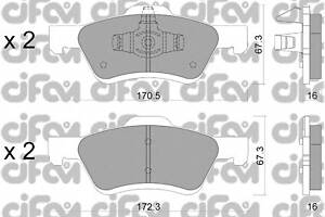 Тормозные колодки для моделей: FORD (MAVERICK), MAZDA (TRIBUTE)