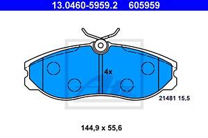 Тормозные колодки для моделей: FORD (MAVERICK), NISSAN (TERRANO,SERENA,VANETTE,VANETTE,TERRANO)