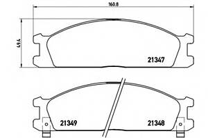 Тормозные колодки для моделей: FORD (MAVERICK, MAVERICK), NISSAN (TERRANO,URVAN,VANETTE,VANETTE,PICK,PICK,URVAN,VANETTE