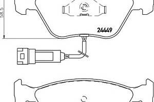 Тормозные колодки для моделей: FORD (MONDEO, MONDEO), FORD AUSTRALIA (MONDEO,MONDEO), FORD USA (CONTOUR), MERCURY (MYST