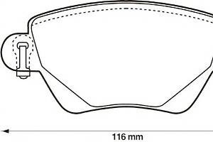 Тормозные колодки для моделей: FORD (MONDEO, MONDEO,MONDEO), JAGUAR (S-TYPE,X-TYPE,XJ,X-TYPE)