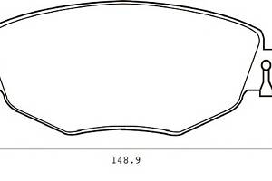 Колодки гальмівні для моделей: FORD (MONDEO, MONDEO, MONDEO, METROSTAR), FORD AUSTRALIA (MONDEO, MONDEO), JAGUAR (X-TYPE, X