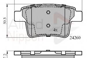 Тормозные колодки для моделей: FORD (MONDEO, MONDEO,MONDEO,METROSTAR), JAGUAR (X-TYPE,X-TYPE)