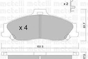 Тормозные колодки для моделей: FORD (RANGER), MAZDA (B-SERIE,BT-50,BT-50)