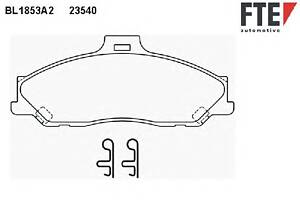 Тормозные колодки для моделей: FORD (RANGER), MAZDA (B-SERIE)