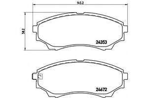 Тормозные колодки для моделей: FORD (RANGER, RANGER), FORD AUSTRALIA (RANGER,COURIER,COURIER,RANGER,RANGER), MAZDA (BT-