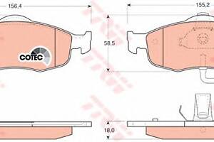 Тормозные колодки для моделей: FORD (SCORPIO, SCORPIO,MONDEO,MONDEO,MONDEO,MONDEO,SCORPIO,MONDEO,MONDEO,COUGAR), FORD A