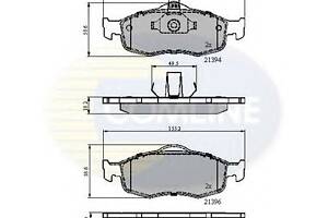 Тормозные колодки для моделей: FORD (SCORPIO, SCORPIO,MONDEO,MONDEO,SCORPIO,SCORPIO,MONDEO,MONDEO,SCORPIO,MONDEO,MONDEO