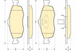 Тормозные колодки для моделей: FORD (SCORPIO, SCORPIO,MONDEO,MONDEO,SCORPIO,SCORPIO,MONDEO,MONDEO,SCORPIO,MONDEO,MONDEO