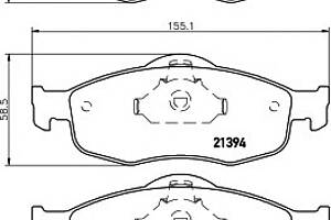 Тормозные колодки для моделей: FORD (SCORPIO, SCORPIO,MONDEO,MONDEO,SCORPIO,SCORPIO,MONDEO,MONDEO,SCORPIO,MONDEO,MONDEO