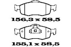 Тормозные колодки для моделей: FORD (SCORPIO, SCORPIO,MONDEO,MONDEO,SCORPIO,SCORPIO,MONDEO,MONDEO,SCORPIO,MONDEO,MONDEO