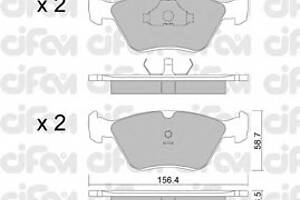 Тормозные колодки для моделей: FORD (SIERRA, SIERRA,ESCORT,ESCORT)