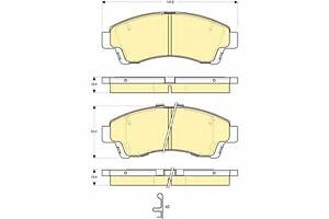 Тормозные колодки для моделей: FORD ASIA / OZEANIA (COURIER), FORD AUSTRALIA (COURIER,COURIER), MAZDA (B-SERIE,B-SERIE