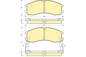 Тормозные колодки для моделей: FORD ASIA / OZEANIA (TELSTAR), FORD AUSTRALIA (TELSTAR,TELSTAR,TELSTAR), FORD USA (PROB