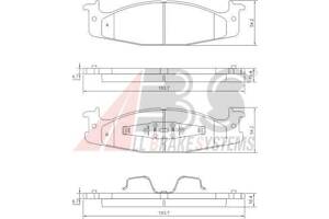 Тормозные колодки для моделей: FORD AUSTRALIA (F150), FORD USA (F-150)