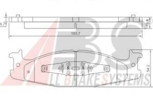 Тормозные колодки для моделей: FORD AUSTRALIA (F150), FORD USA (F-150)